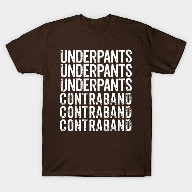 Underpants Underpants Underpants T-Shirt by MindsparkCreative